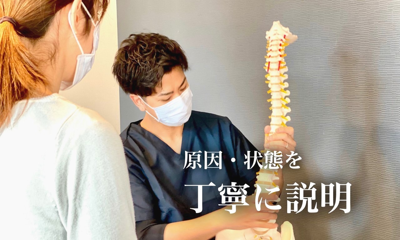 お身体の状態を丁寧に説明