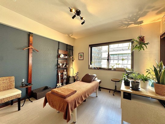 整体院CUCULEは集中＆リラックスできる院内環境です