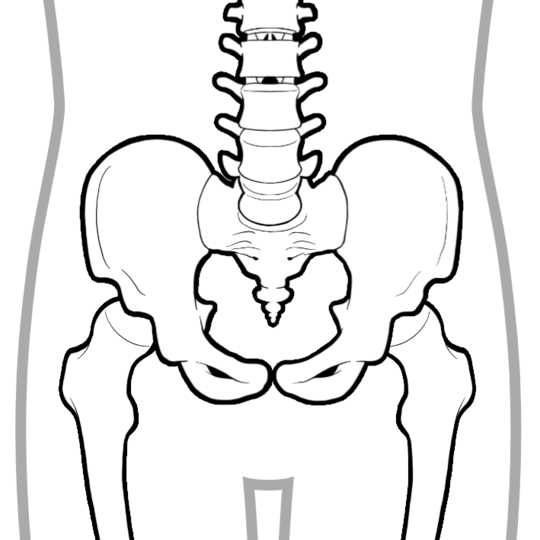 仙骨の歪みについて