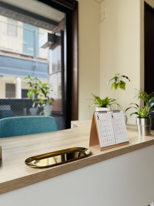 整体院CUCULEの受付