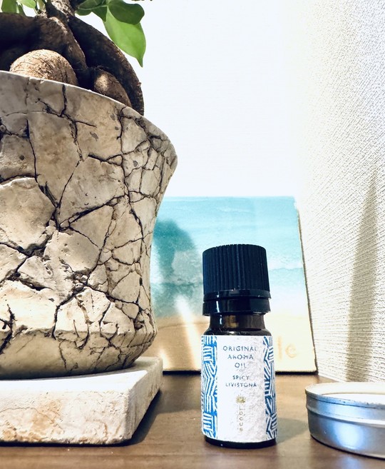 ほのかに香るアロマで香りからもリラックス