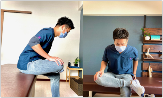 お尻の筋肉(大殿筋)ストレッチ