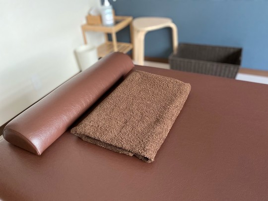 整体院CUCULE 池上では施術で使用するタオルを常に清潔なものを使用しています。