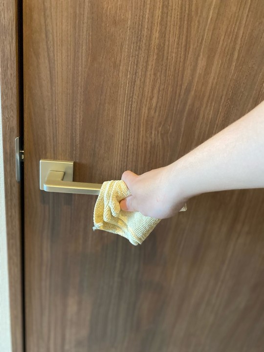 整体院CUCULEでは院内をこまめに消毒しております